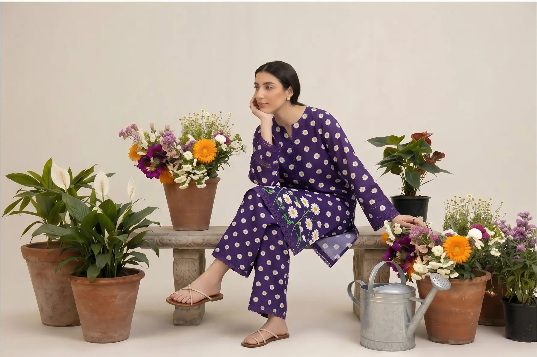 ZARIA — 2 Piece Printed Unstitched