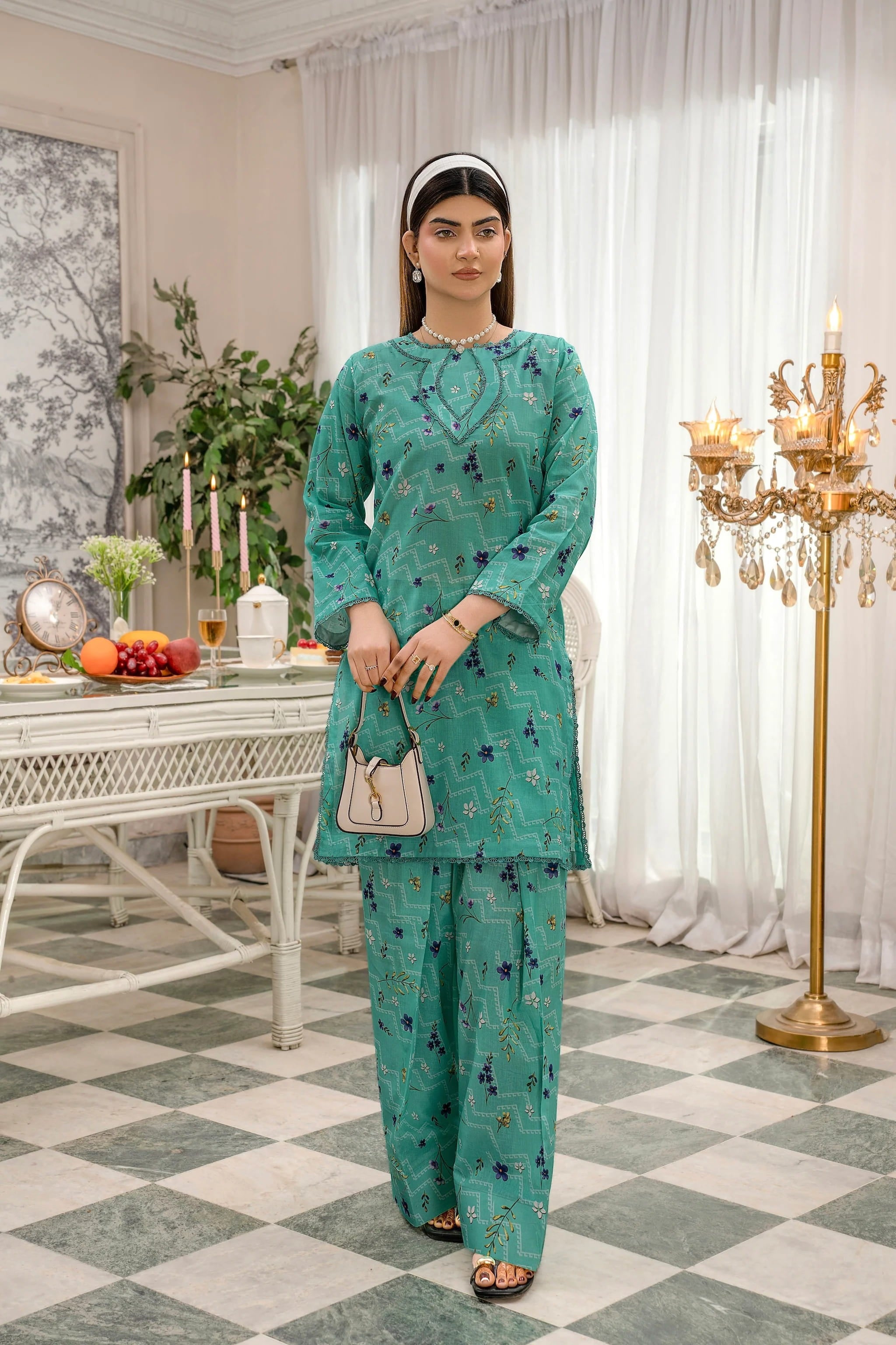 ZARIA — 2 Piece Printed Unstitched