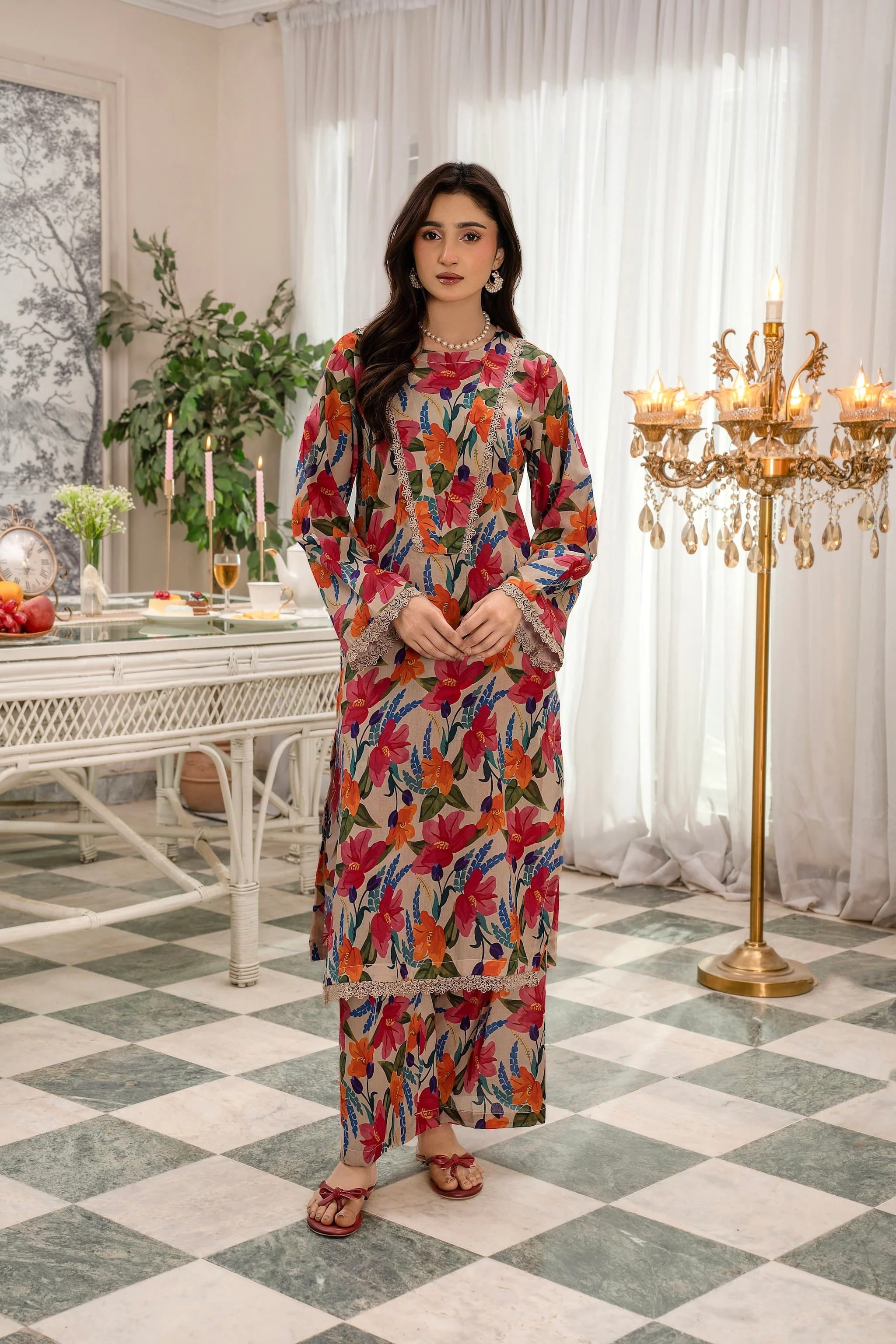 ZARIA — 2 Piece Printed Unstitched by RAJWAN