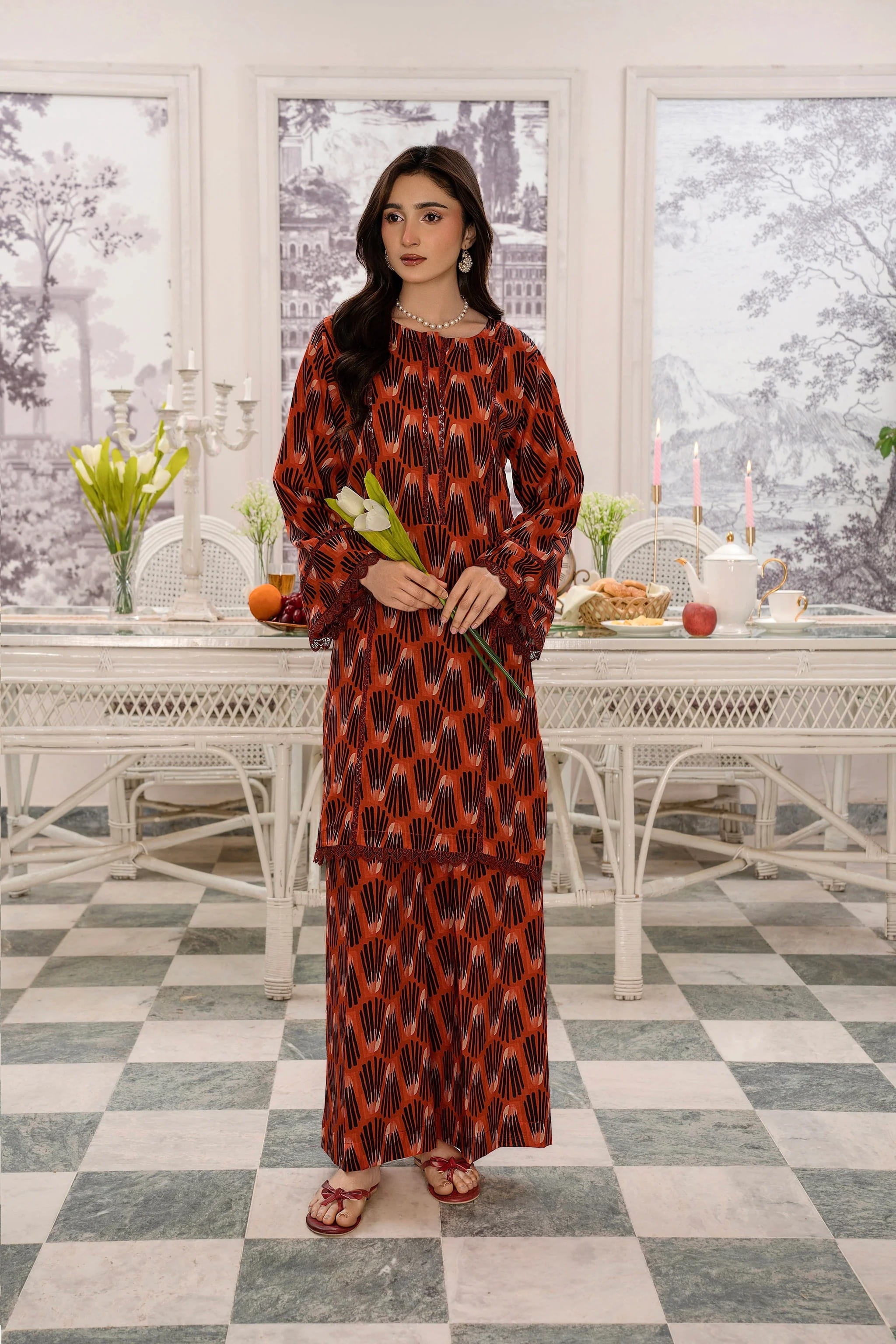 ZARIA — 2 Piece Printed Unstitched