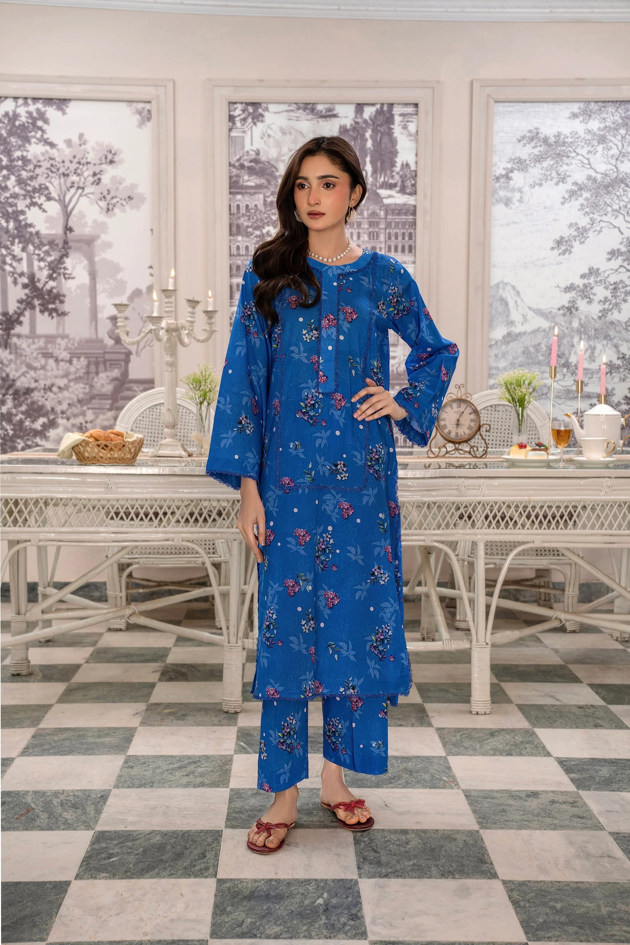 ZARIA — 2 Piece Printed Unstitched