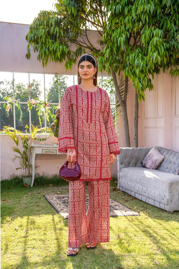 ZARIA — 2 Piece Printed Unstitched