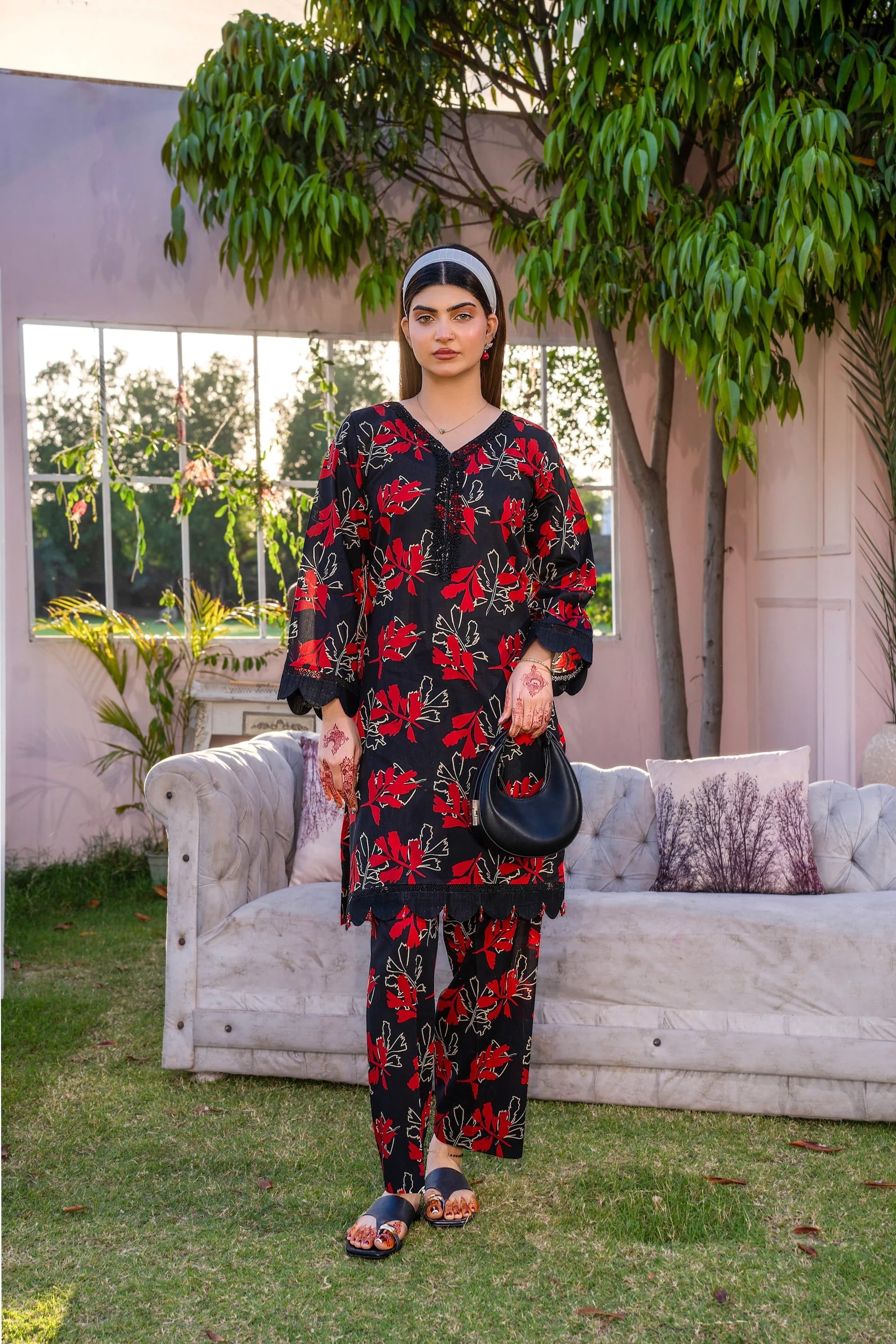 ZARIA — 2 Piece Printed Unstitched