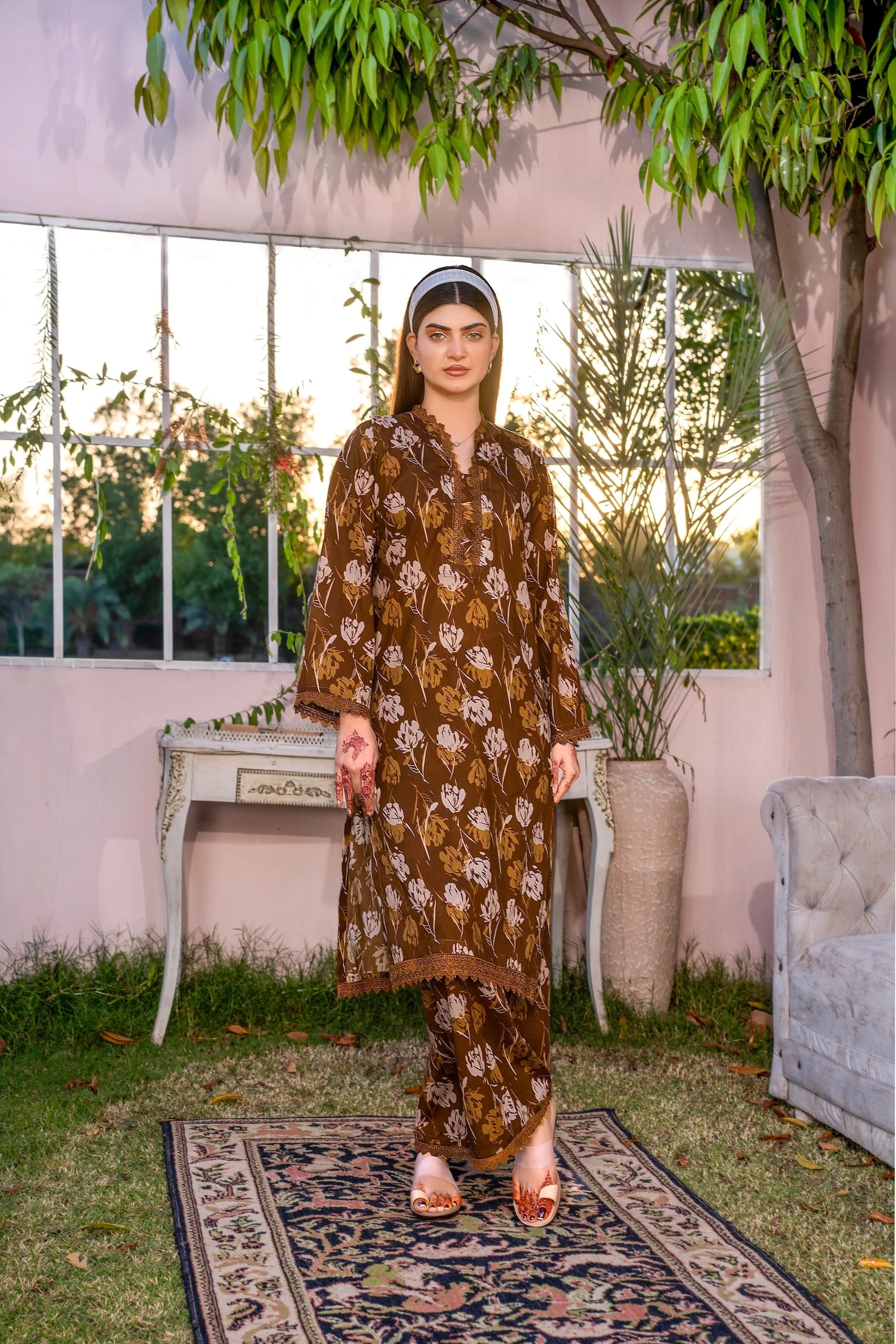 ZARIA — 2 Piece Printed Unstitched