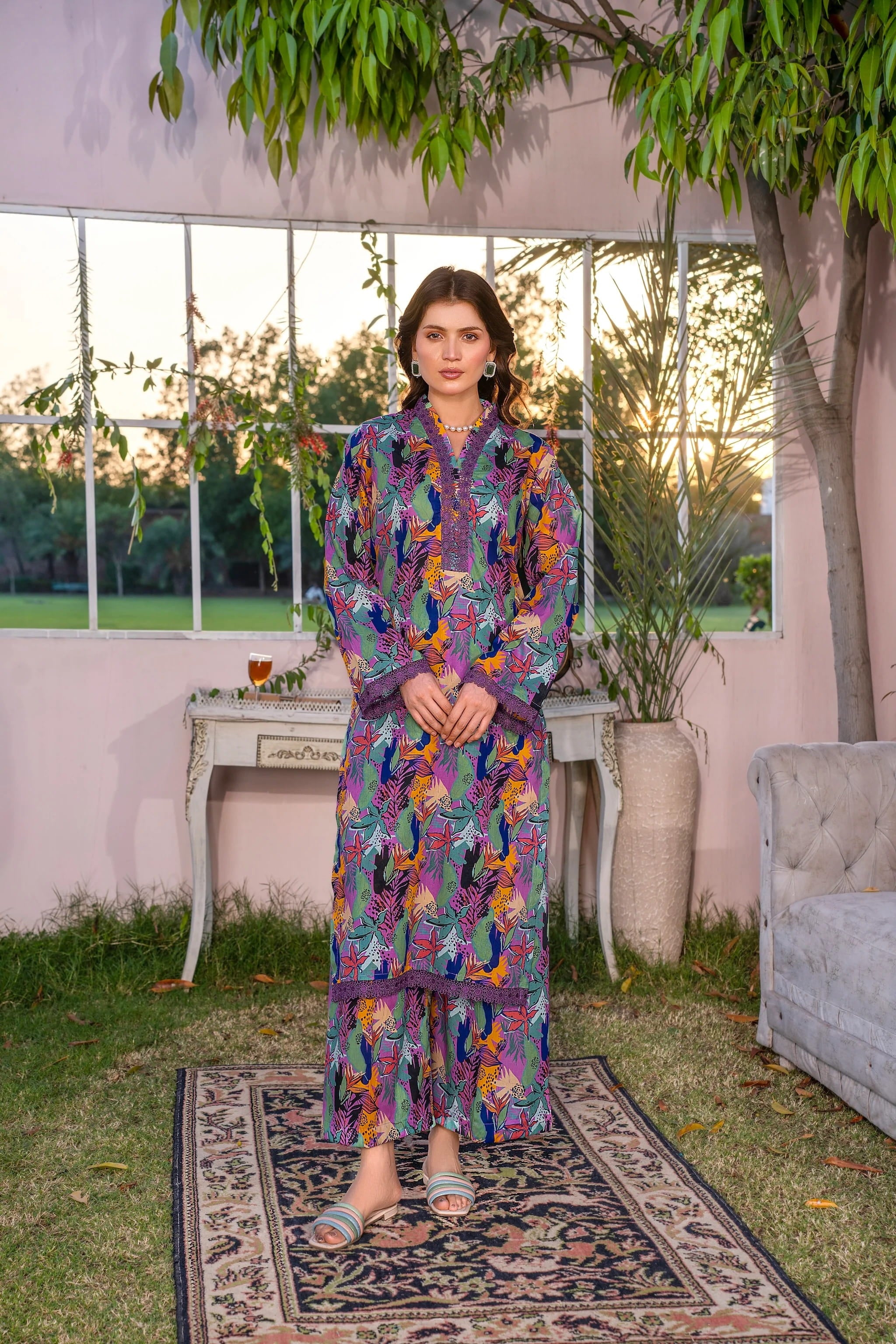 ZARIA — 2 Piece Printed Unstitched