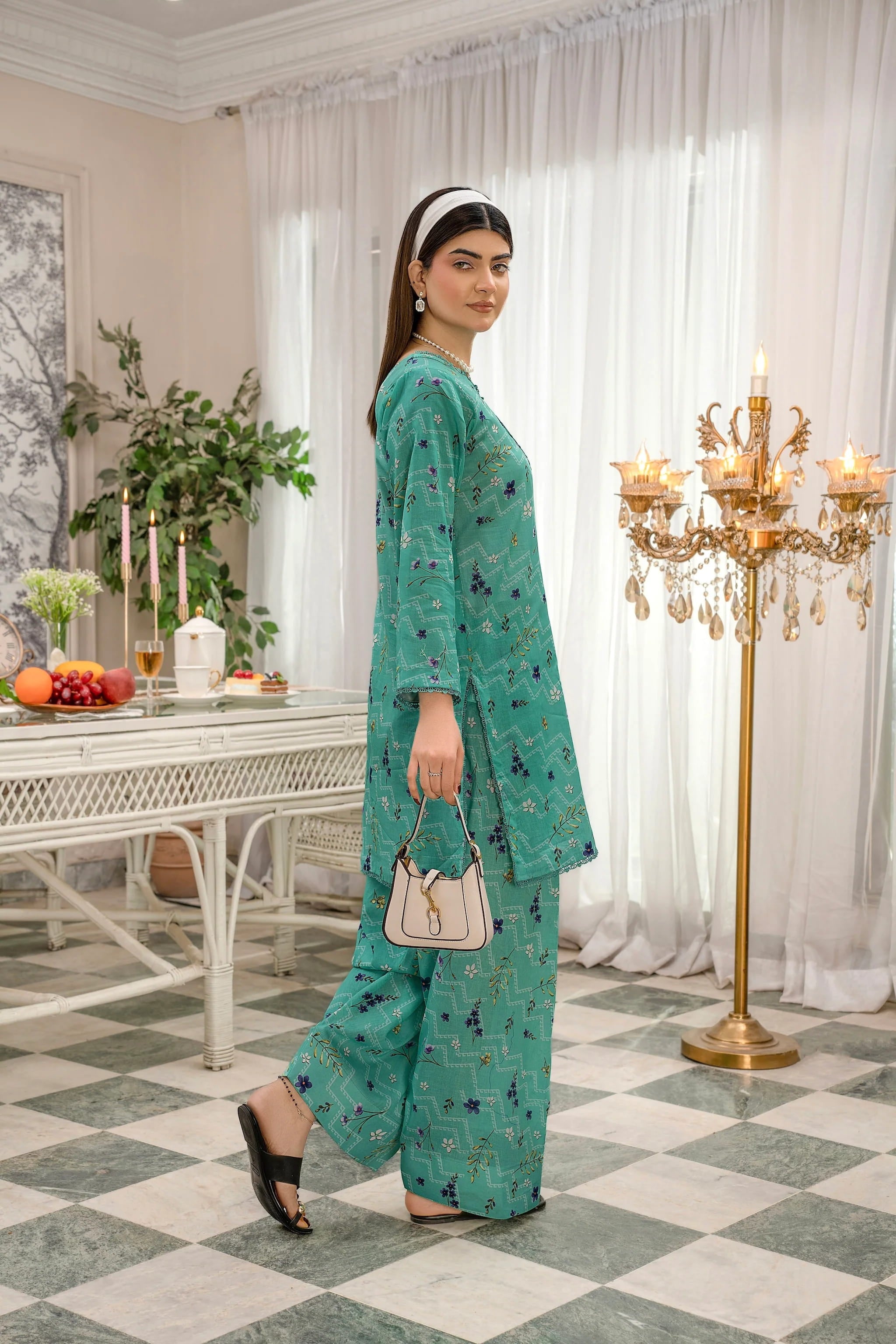ZARIA — 2 Piece Printed Unstitched