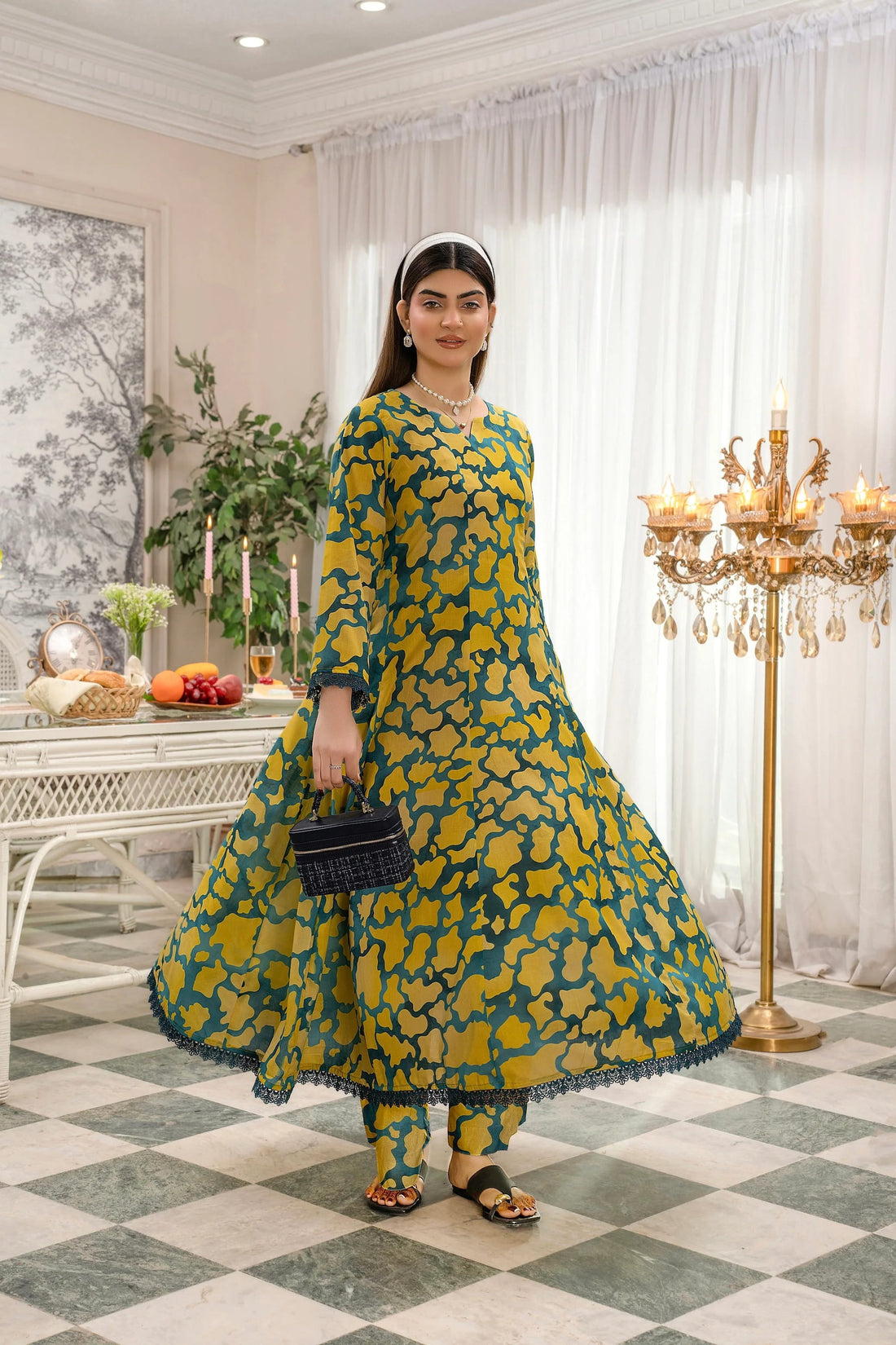 ZARIA — 2 Piece Printed Unstitched