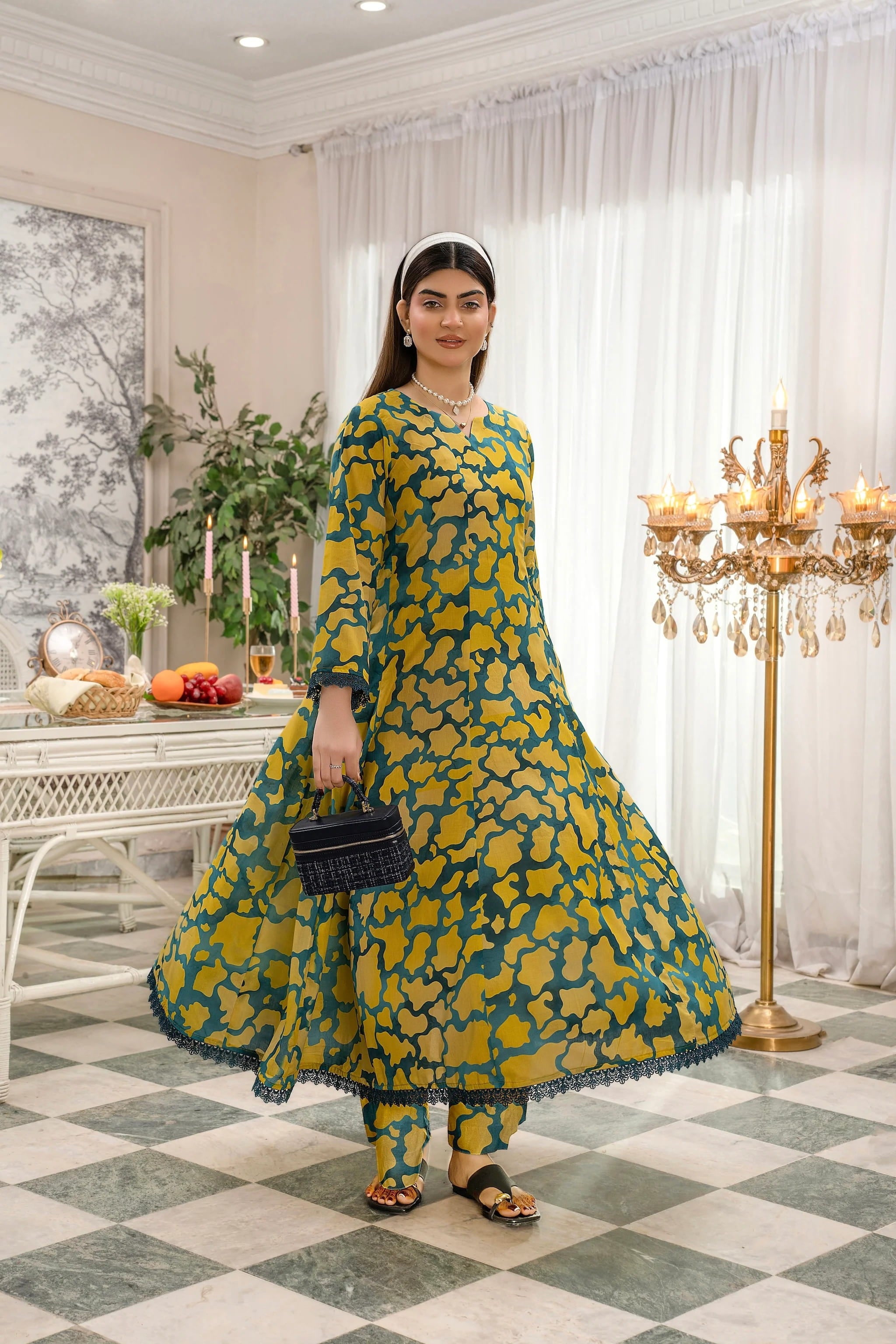 ZARIA — 2 Piece Printed Unstitched