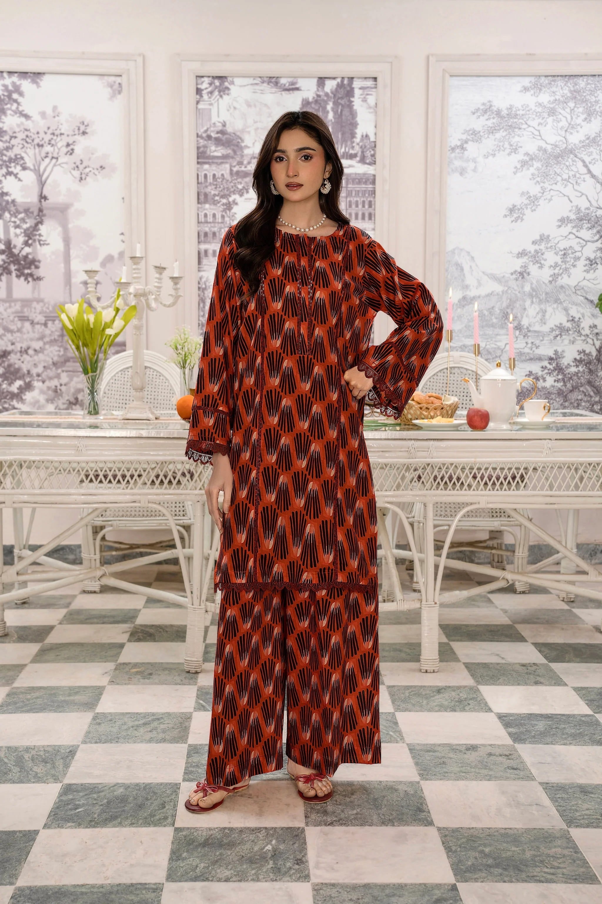 ZARIA — 2 Piece Printed Unstitched