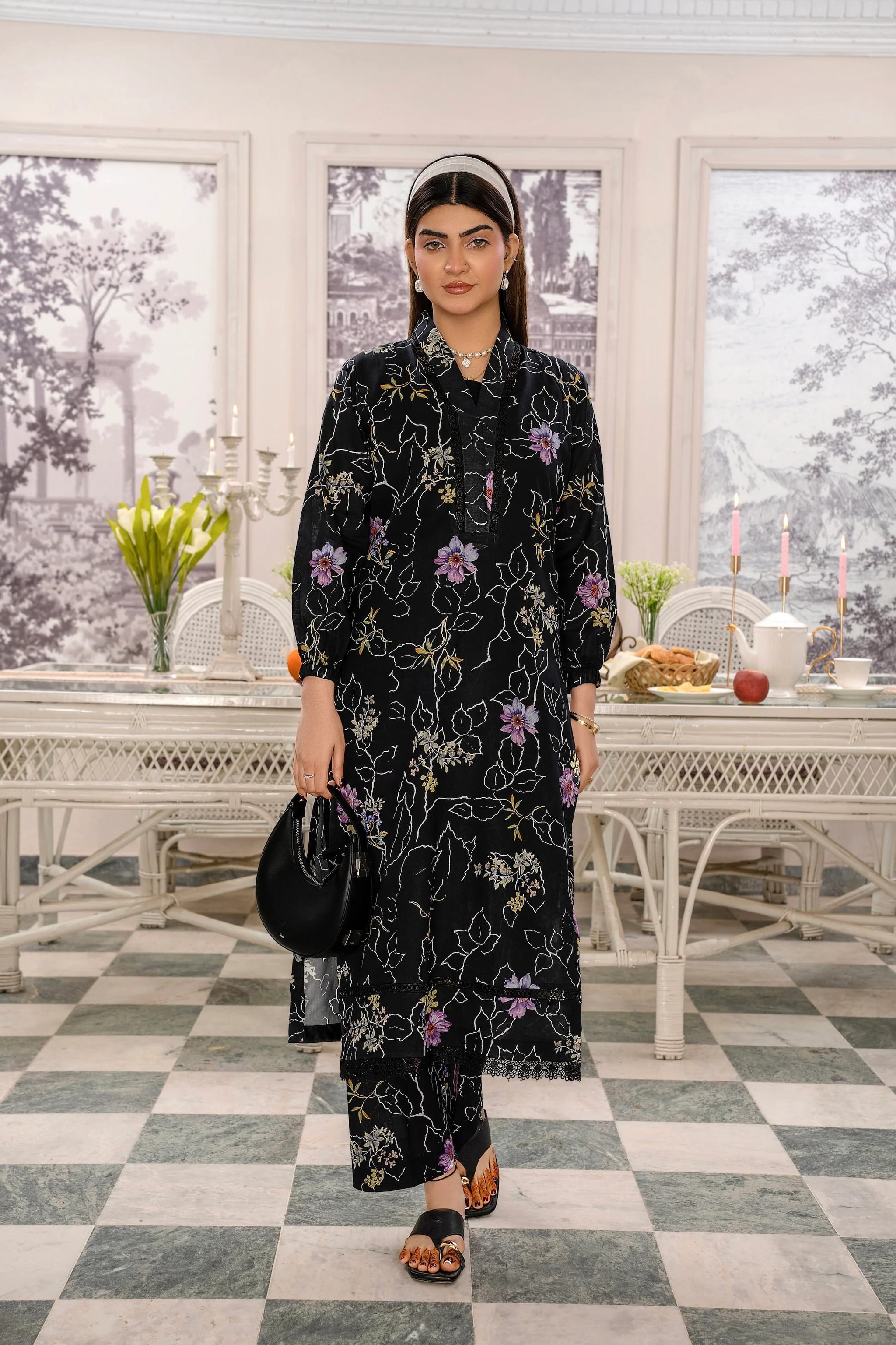 ZARIA — 2 Piece Printed Unstitched