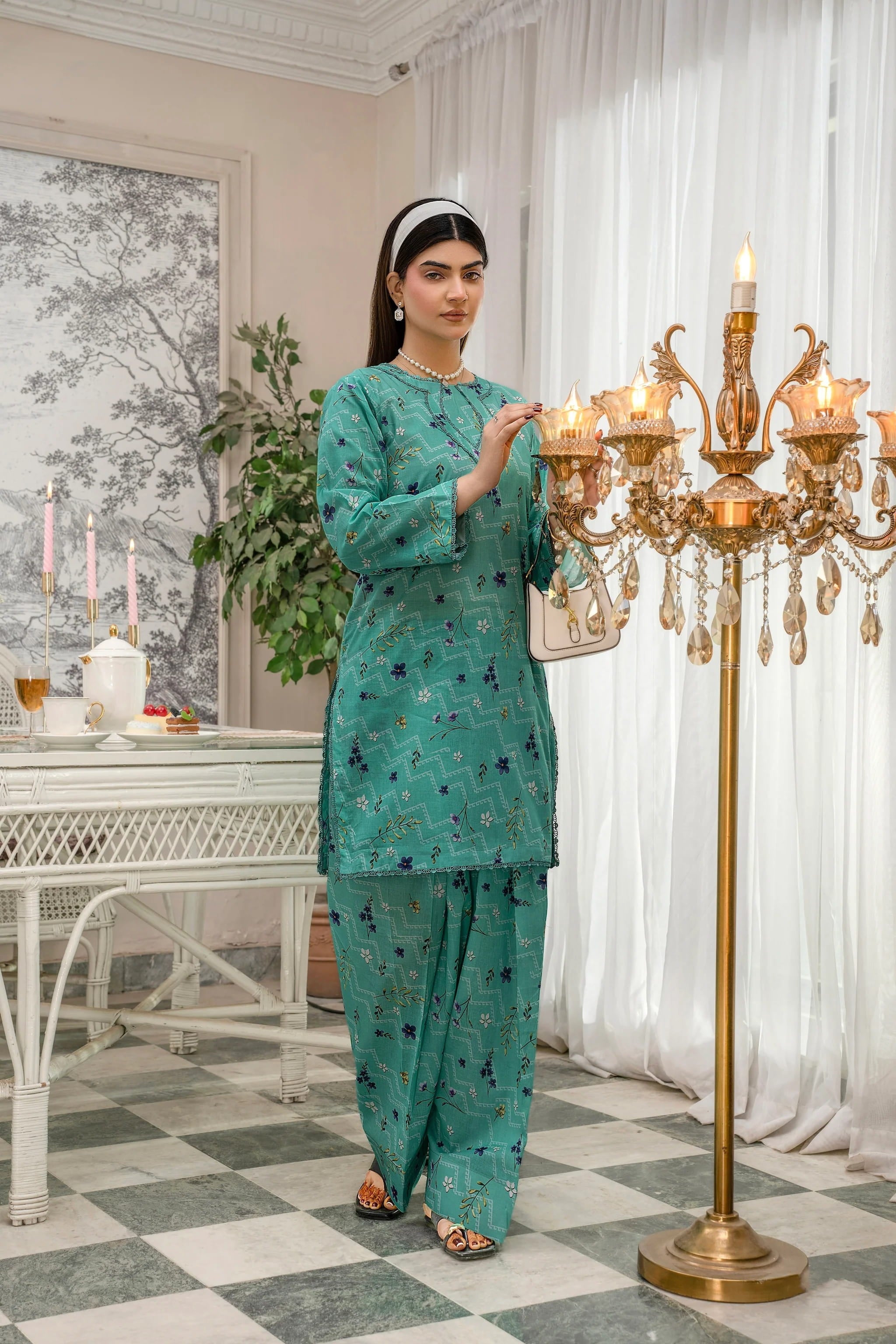 ZARIA — 2 Piece Printed Unstitched
