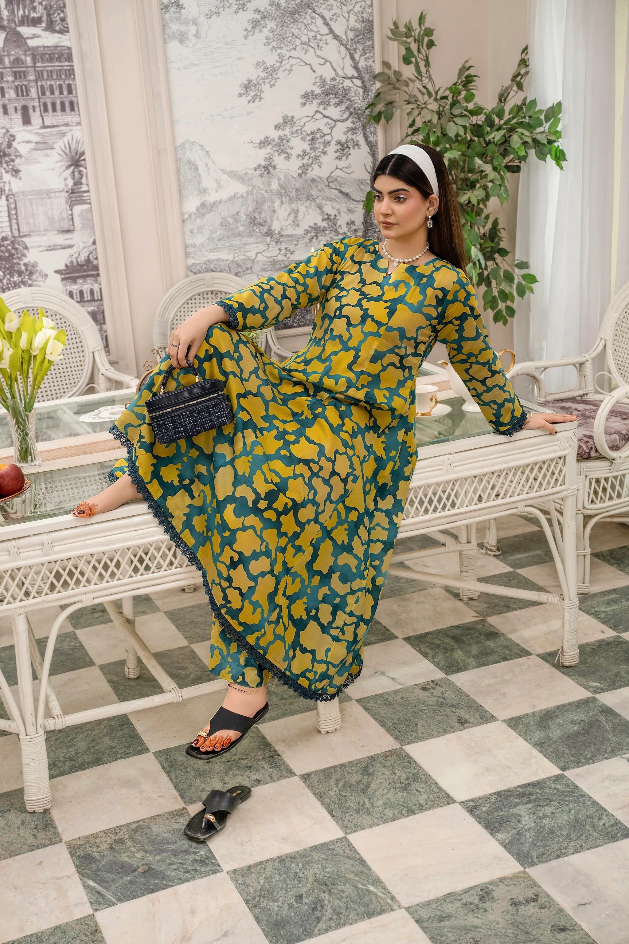ZARIA — 2 Piece Printed Unstitched